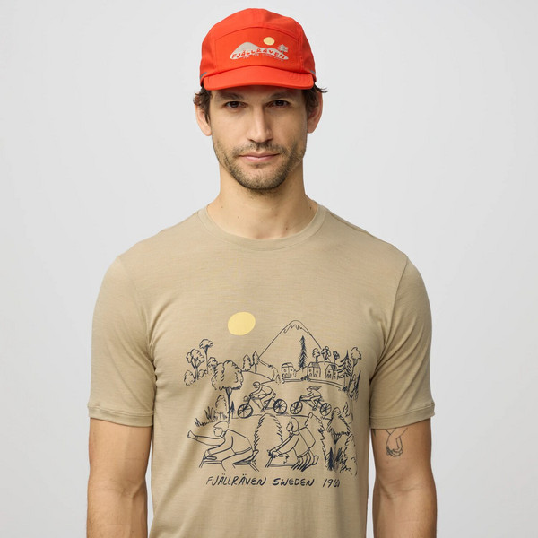 Fjällräven HOJA LUGNT WOOL T-SHIRT M Herren - T-Shirt Ansicht 6