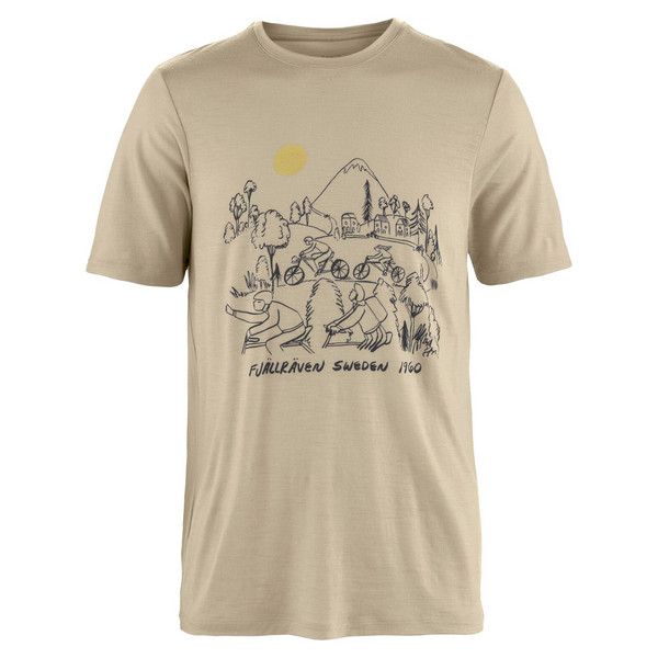 HOJA LUGNT WOOL T-SHIRT M Herren - T-Shirt-FOSSIL