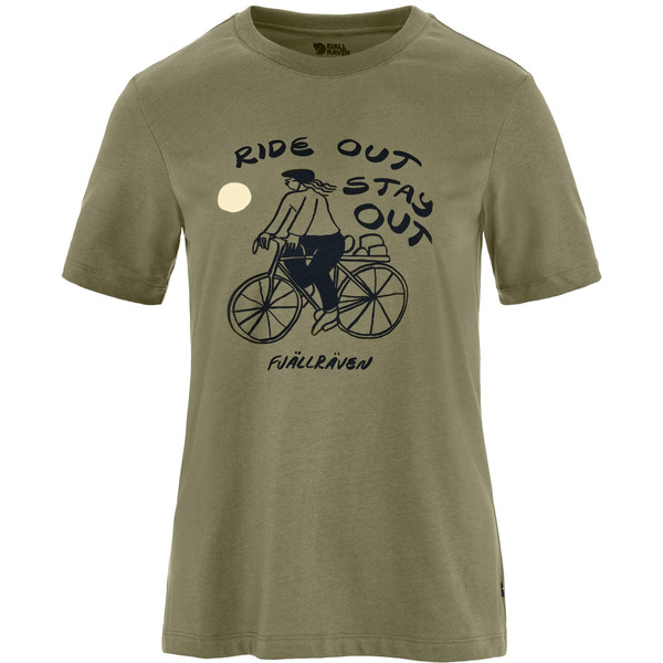 HOJA IVÄG T-SHIRT W Damen - T-Shirt-GREEN
