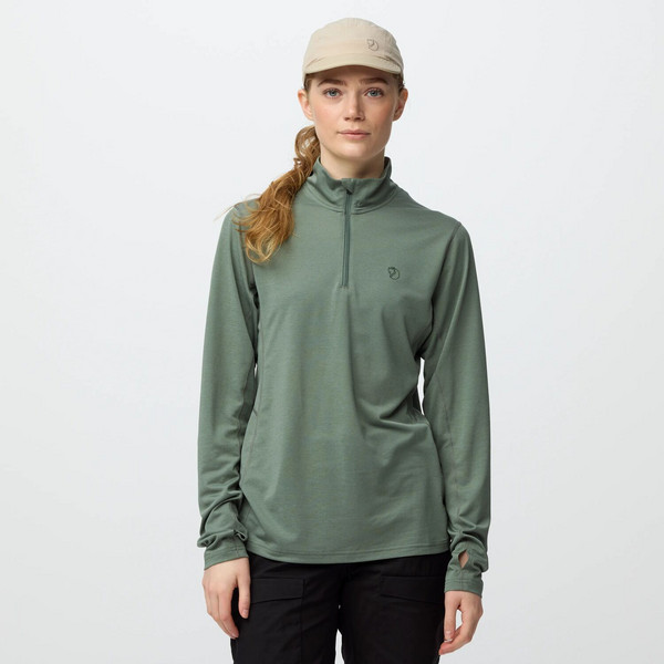 Fjällräven ABISKO DAY HIKE HALF ZIP W Damen - Funktionsshirt Ansicht 3