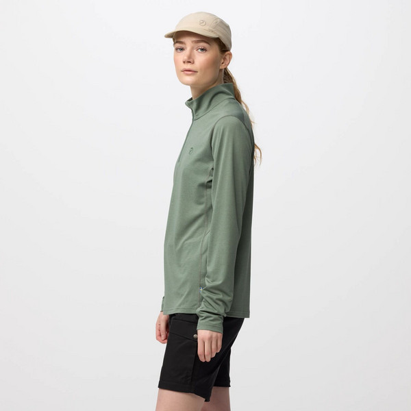 Fjällräven ABISKO DAY HIKE HALF ZIP W Damen - Funktionsshirt Ansicht 5