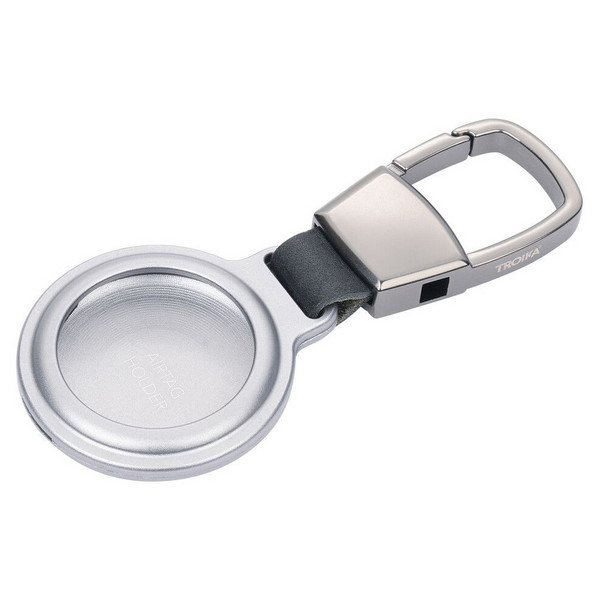 AIRTAG HOLDER KEYRING - Schlüsselanhänger-SILBERFARBEN