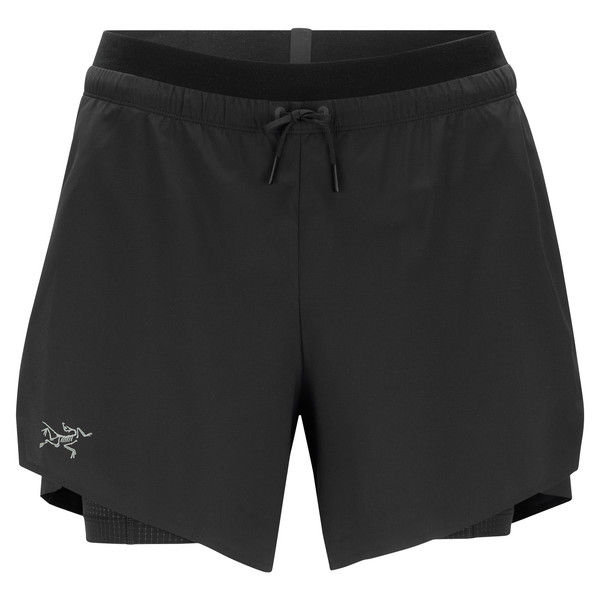 Arc'teryx NORVAN SHORT 5' 2-IN-1 W Damen - Laufhose Ansicht 1