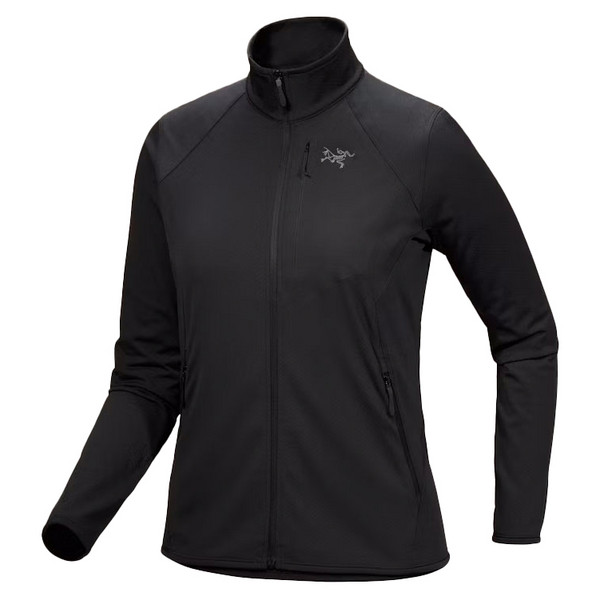 DELTA JACKET W Damen - Fleecejacke-BLACK