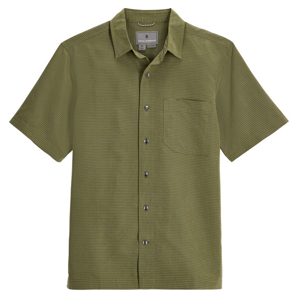 DESERT PUCKER DRY S/S Herren - Outdoor Hemd-OLIVE