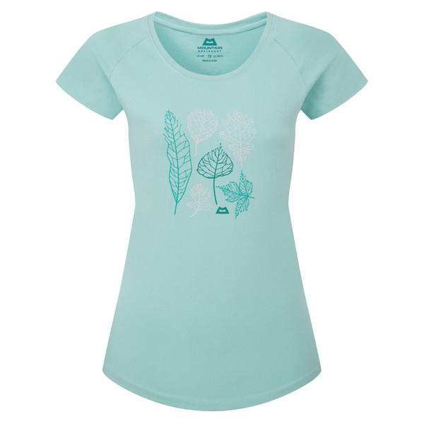 LEAF WMNS TEE Damen - T-Shirt-AQUA