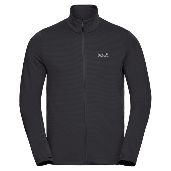 LITESTRIDE FZ M Herren - Fleecejacke-BLACK