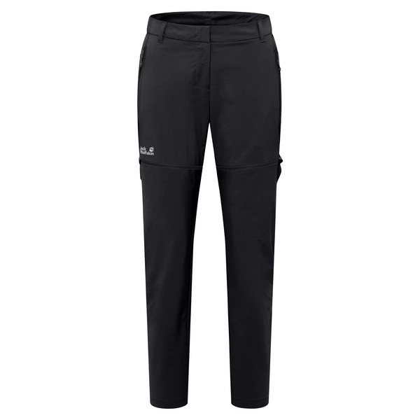 HIKEOUT ZIP OFF PANTS W Damen - Trekkinghose-BLACK