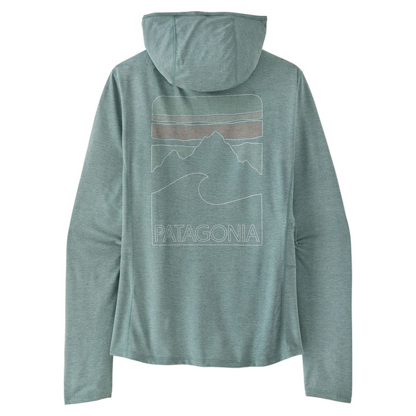 Patagonia W'S CAP COOL SUN HOODY - PEAK VISIONS Damen - Hoodie Ansicht 1