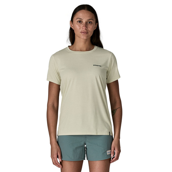Patagonia W'S CAP COOL DAILY SHIRT - BOARDSHORT LOGO Damen - Funktionsshirt Ansicht 3