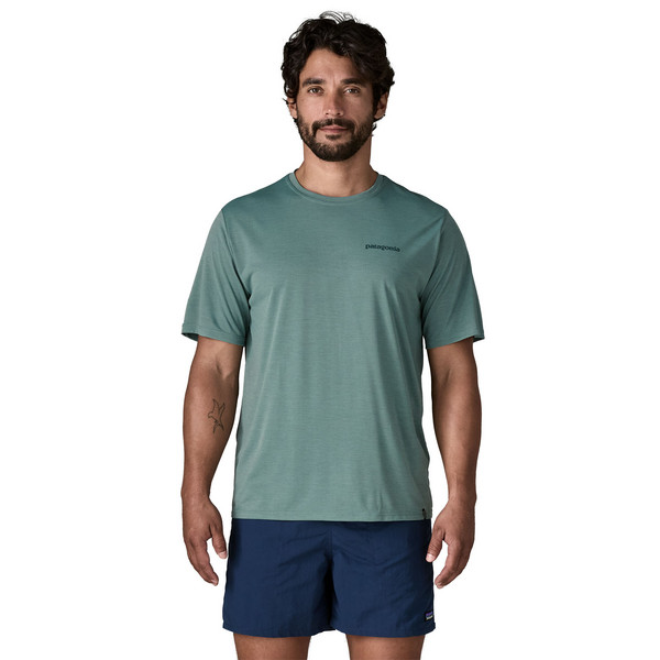 Patagonia M'S CAP COOL DAILY SHIRT - BOARDSHORT LOGO Herren - Funktionsshirt Ansicht 2