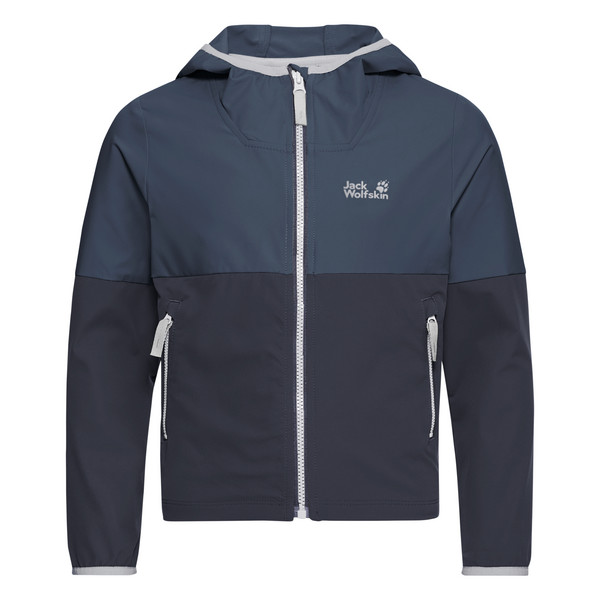 Wolfskin SANDBIRD HOODED JKT K Kinder - Softshelljacke