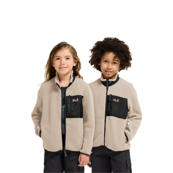 Jack Wolfskin LITE CURL FZ K Kinder - Fleecejacke Ansicht 7