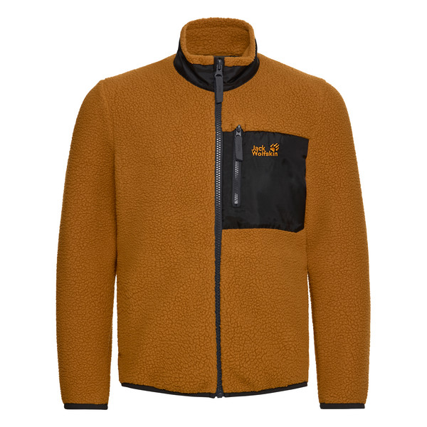LITE CURL FZ K Kinder - Fleecejacke-AUTUMN LEAVES