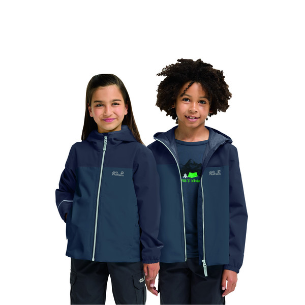 Jack Wolfskin ADVENTURETRIBE 2L JKT K Kinder - Regenjacke Ansicht 7