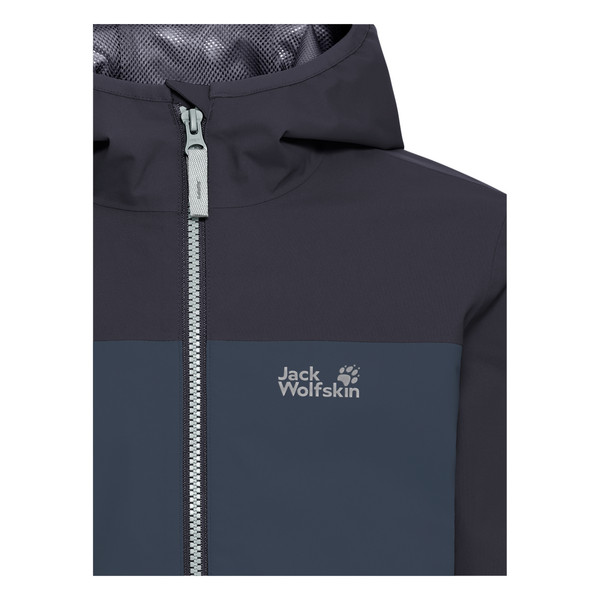 Jack Wolfskin ADVENTURETRIBE 2L JKT K Kinder - Regenjacke Ansicht 4