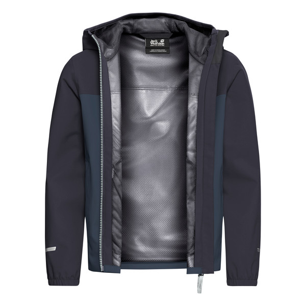 Jack Wolfskin ADVENTURETRIBE 2L JKT K Kinder - Regenjacke Ansicht 3