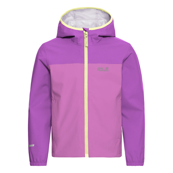 ADVENTURETRIBE 2L JKT K Kinder - Regenjacke-FOXGLOVE