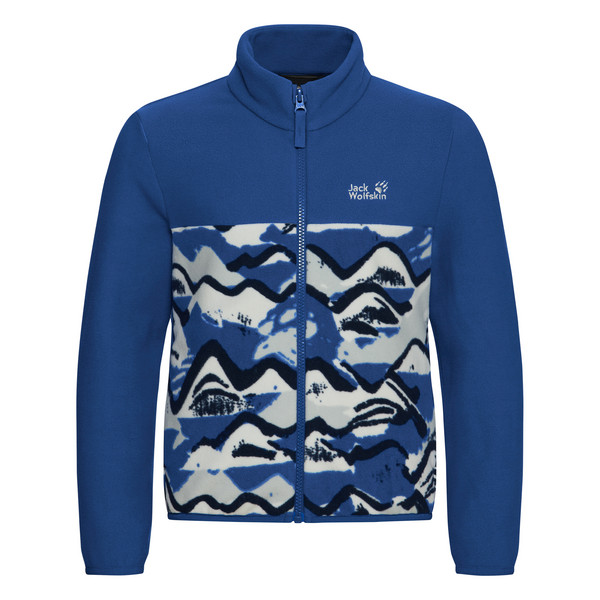 Jack Wolfskin PAW ERA 100 PRINT FZ K Kinder - Fleecejacke Ansicht 1