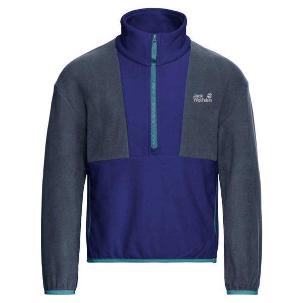 COLORBLOCK TAUNUS HZ K Kinder - Fleecepullover-GLOW INK