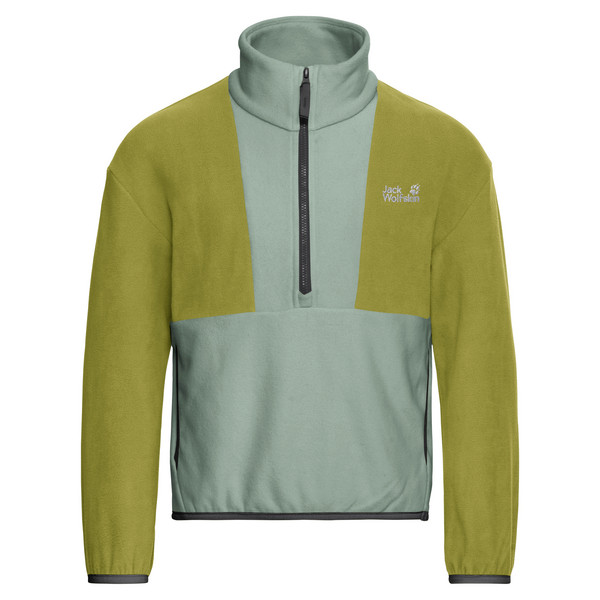 COLORBLOCK TAUNUS HZ K Kinder - Fleecepullover-GREEN ZINNIA