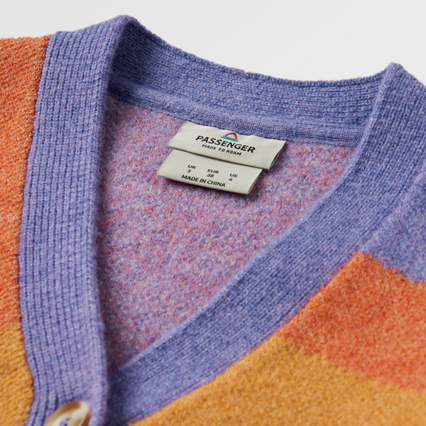 Passenger Clothing SCENIC RECYCLED KNITTED CARDIGAN Damen - Strickpullover Ansicht 8