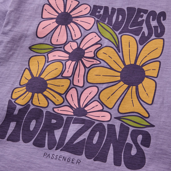 Passenger Clothing ENDLESS HORIZONS RECYCLED COTTON T-SHIRT Damen - T-Shirt Ansicht 2