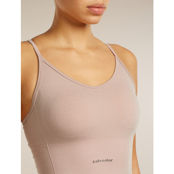 Icebreaker WOMEN MERINO 260 SEAMLESS RIB STRAPPY TANK Damen - Sport BH Ansicht 8