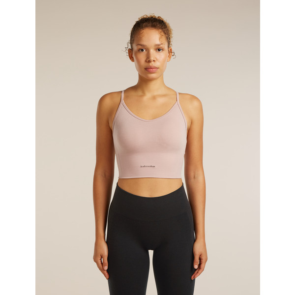 Icebreaker WOMEN MERINO 260 SEAMLESS RIB STRAPPY TANK Damen - Sport BH Ansicht 4