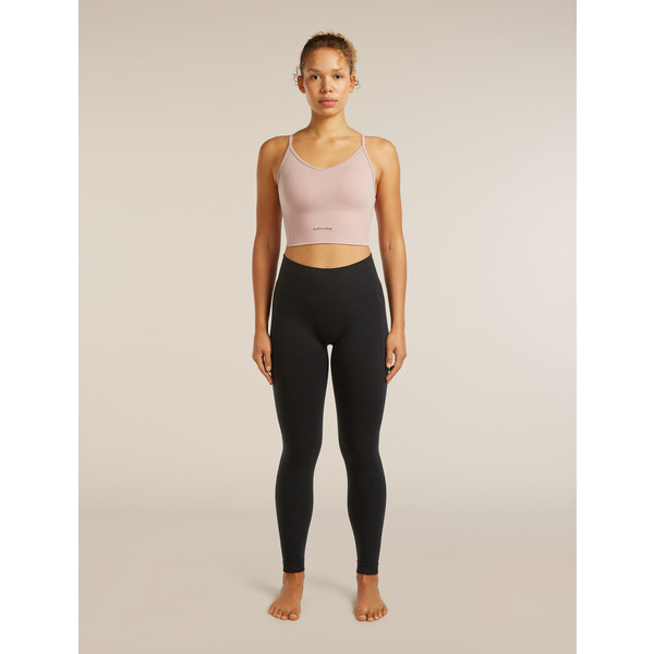 Icebreaker WOMEN MERINO 260 SEAMLESS RIB STRAPPY TANK Damen - Sport BH Ansicht 6