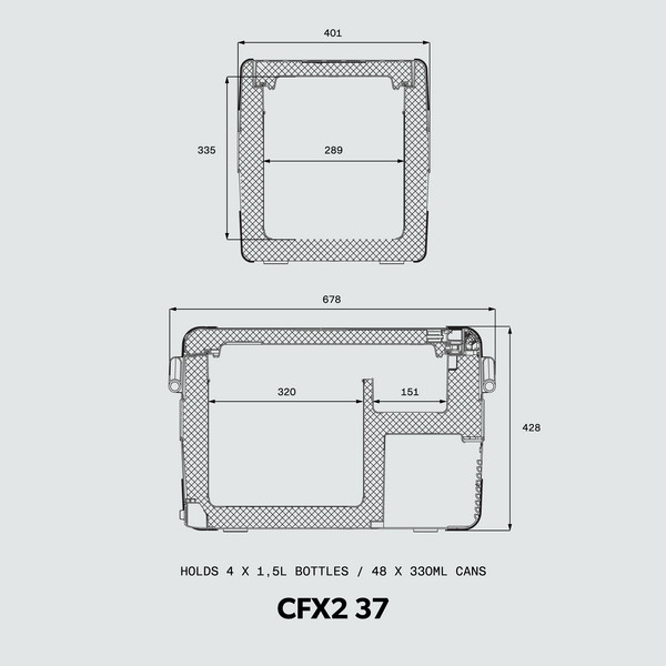 Dometic CFX2 37 - Kühlbox Ansicht 10