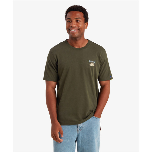 Sherpa JUTNU PSYCHEDELIC TEE Herren - T-Shirt Ansicht 3