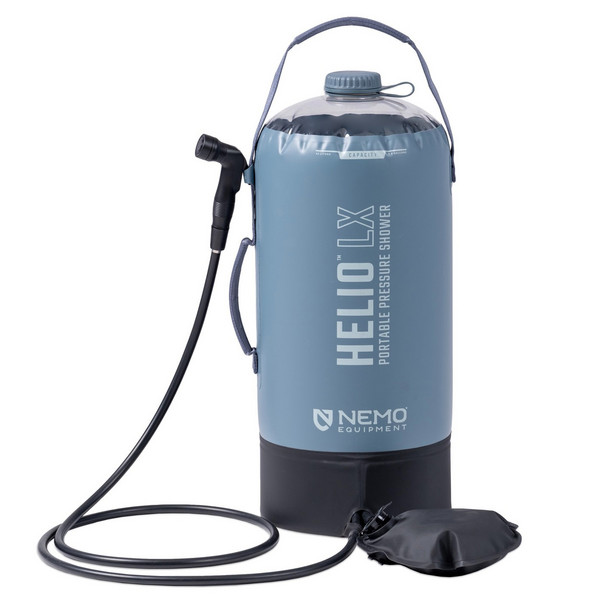 Nemo HELIO LX (FORTRESS/BLACK) - Outdoor Dusche Ansicht 1