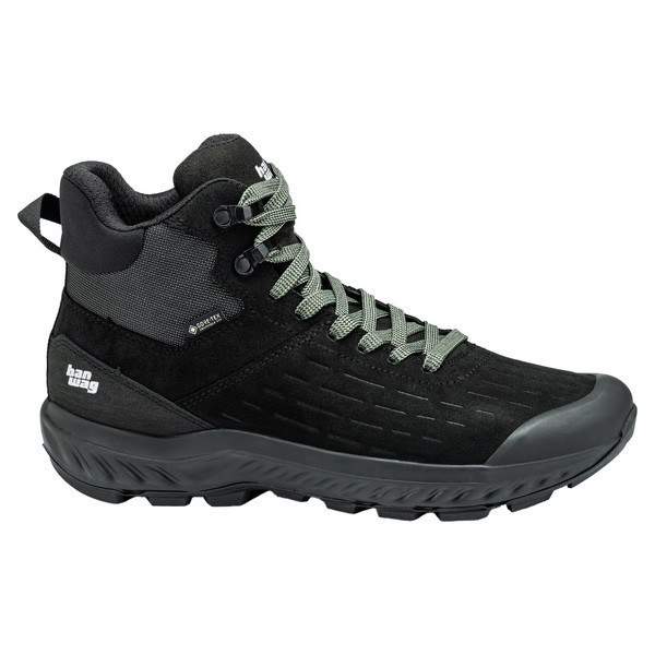 KADURO MID GTX Herren - Wanderstiefel-BLACK/ASPHALT