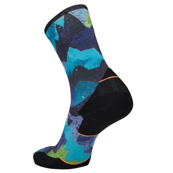 Smartwool TRAIL RUN TARGETED CUSHION SUMMIT SECTOR PRINT CREW SOCKS Unisex - Laufsocken Ansicht 2