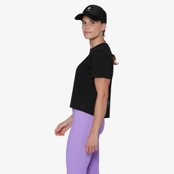 Mammut MAMMUT BASE CROPPED T-SHIRT WOMEN GLACIER Damen - T-Shirt Ansicht 6