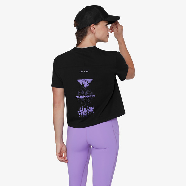 Mammut MAMMUT BASE CROPPED T-SHIRT WOMEN GLACIER Damen - T-Shirt Ansicht 8