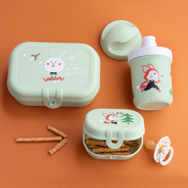 Koziol LUNCH BOX SET + WATER BOTTLE 200ML HOP ON TO GO SET OF 3 - Essensbox Ansicht 3