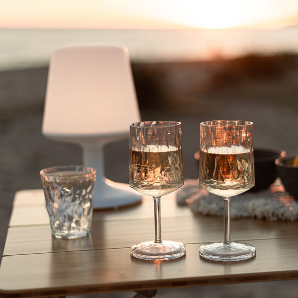 Koziol SUPERGLAS TRINKGLAS 250ML CLUB NO. 21 SET OF 2 - Campinggeschirr Ansicht 3