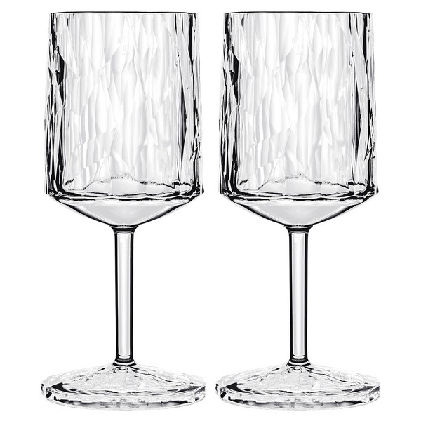 Koziol SUPERGLAS TRINKGLAS 250ML CLUB NO. 21 SET OF 2 - Campinggeschirr Ansicht 1
