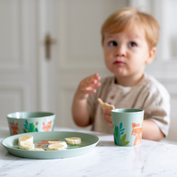 Koziol SMALL PLATE + BOWL + CUP CONNECT HARRY SET OF 3 - Geschirrset Ansicht 5