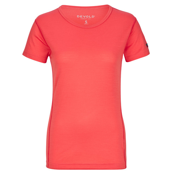 BREEZE MERINO 150 T-SHIRT Damen - T-Shirt-CORAL