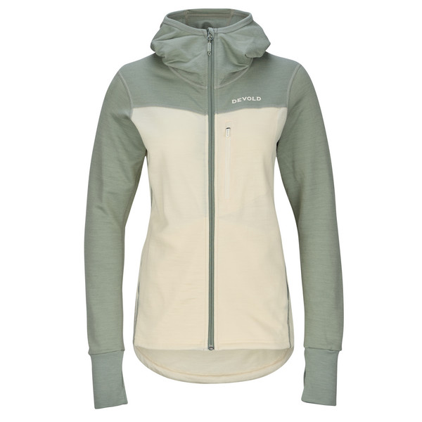 Devold EXPLORER MERINO HOODED JKT WMN Damen - Wolljacke Ansicht 1