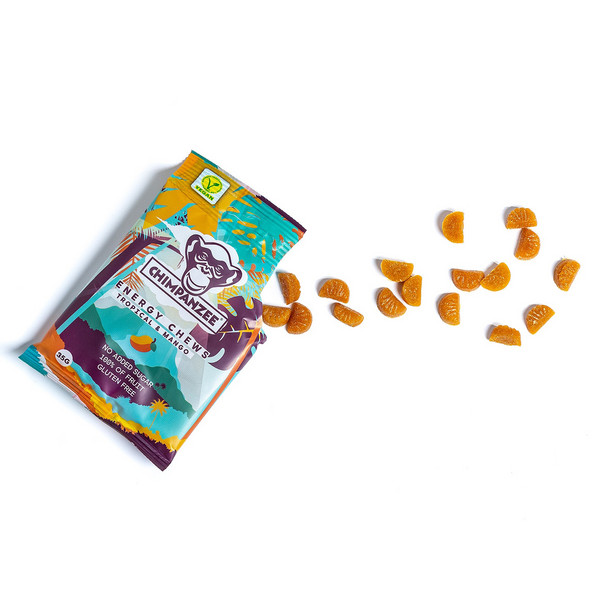 Chimpanzee ENERGY CHEWS MANGO - Energieriegel Ansicht 2