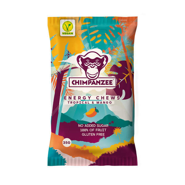 Chimpanzee ENERGY CHEWS MANGO - Energieriegel Ansicht 1