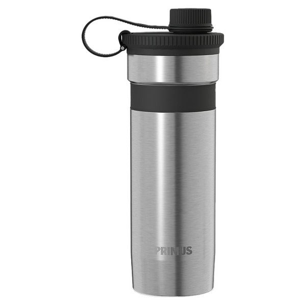 MIKA WIDE INSULATED BOTTLE 0.5 L DRINK CAP STAINLESS STEEL - Trinkflasche