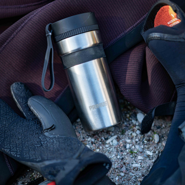 Primus MIKA WIDE INSULATED TRAVEL MUG 0.35 L STAINLESS STEEL - Thermobecher Ansicht 4