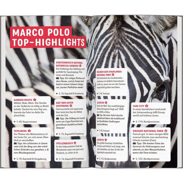 MARCO POLO REISEFÜHRER SÜDAFRIKA Ansicht 2
