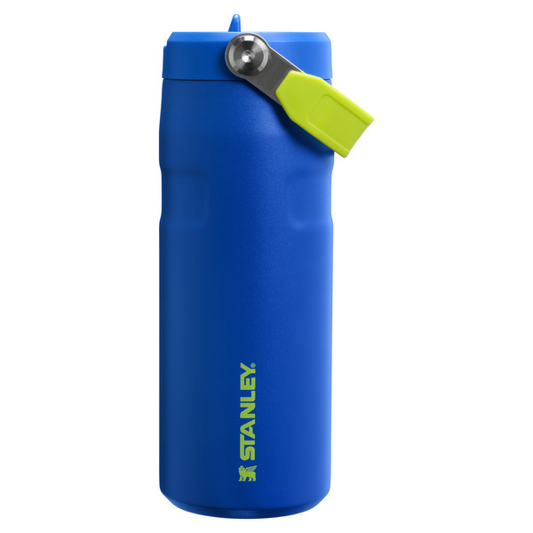 THE ICEFLOW FLIP STRAW 2.0 BOTTLE - Trinkflasche-COBALT CHARTREUSE