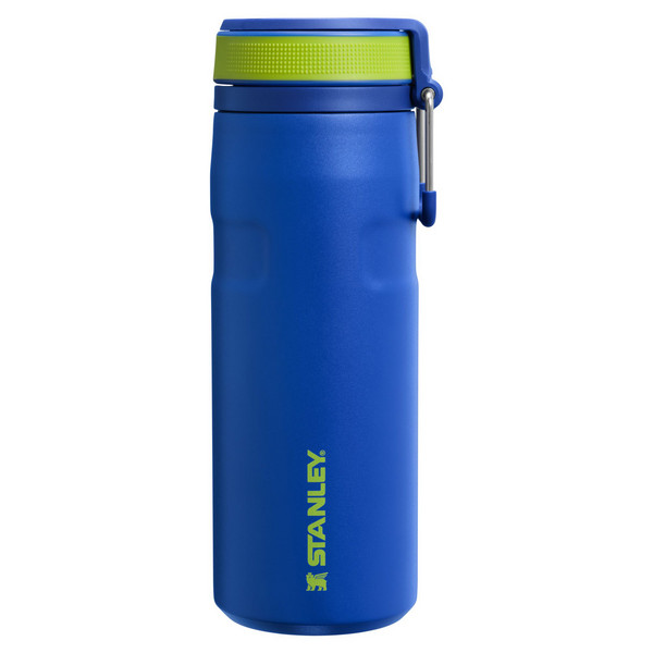 THE ICEFLOW TWIST FLIP BOTTLE - Trinkflasche-COBALT CHARTREUSE